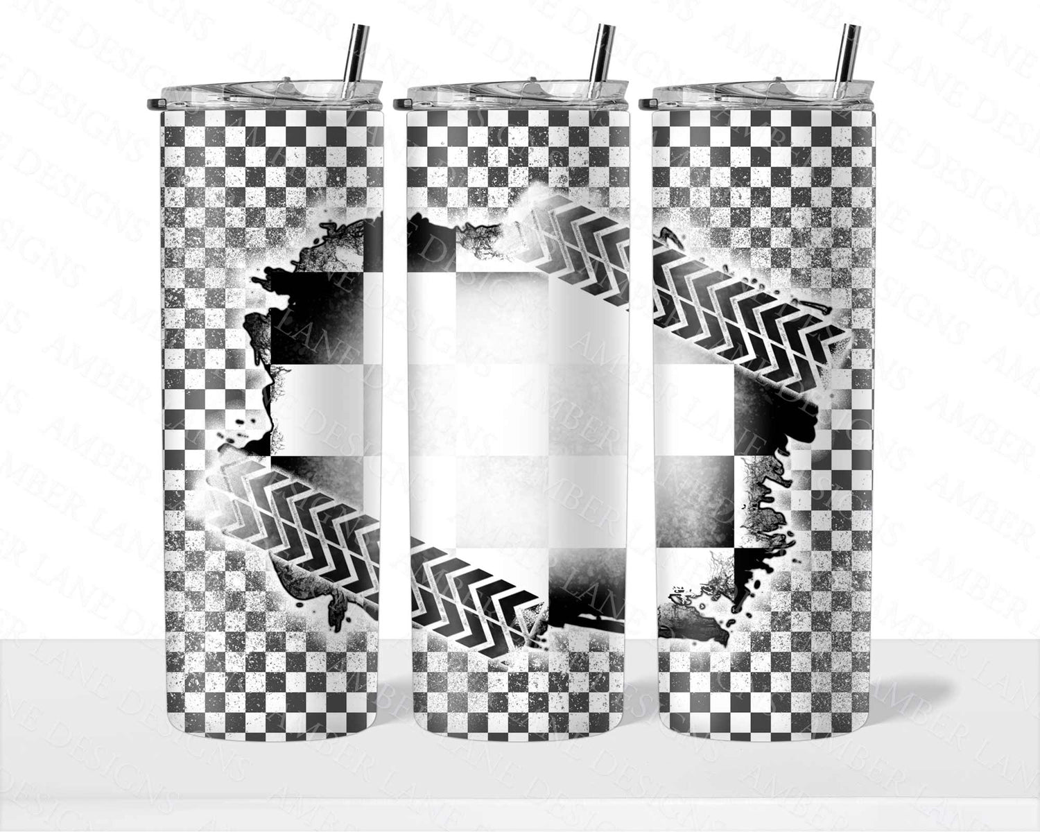 Dirt Track Racing 20oz Tumbler Wraps