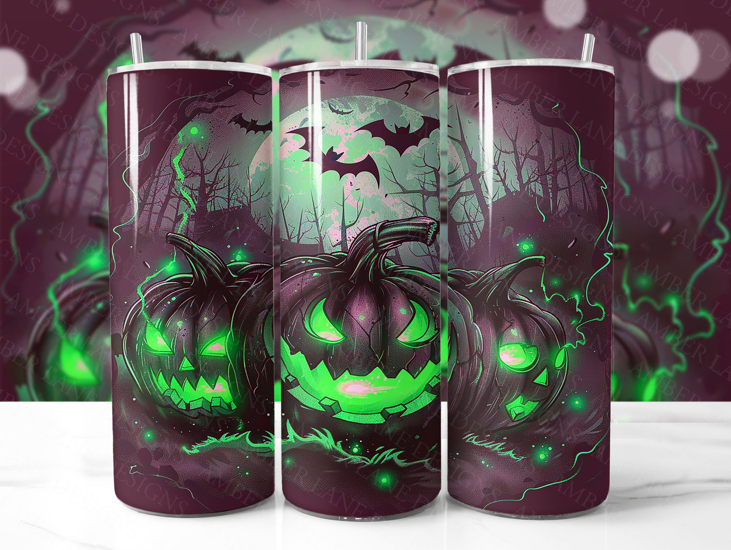 Halloween 20oz 20oz Tumbler Wraps