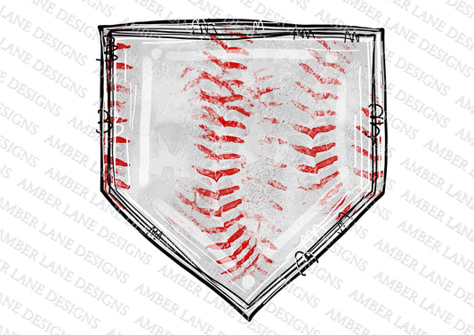 Baseball Home Plate png ,Sublimation softball PNG tumbler wrap